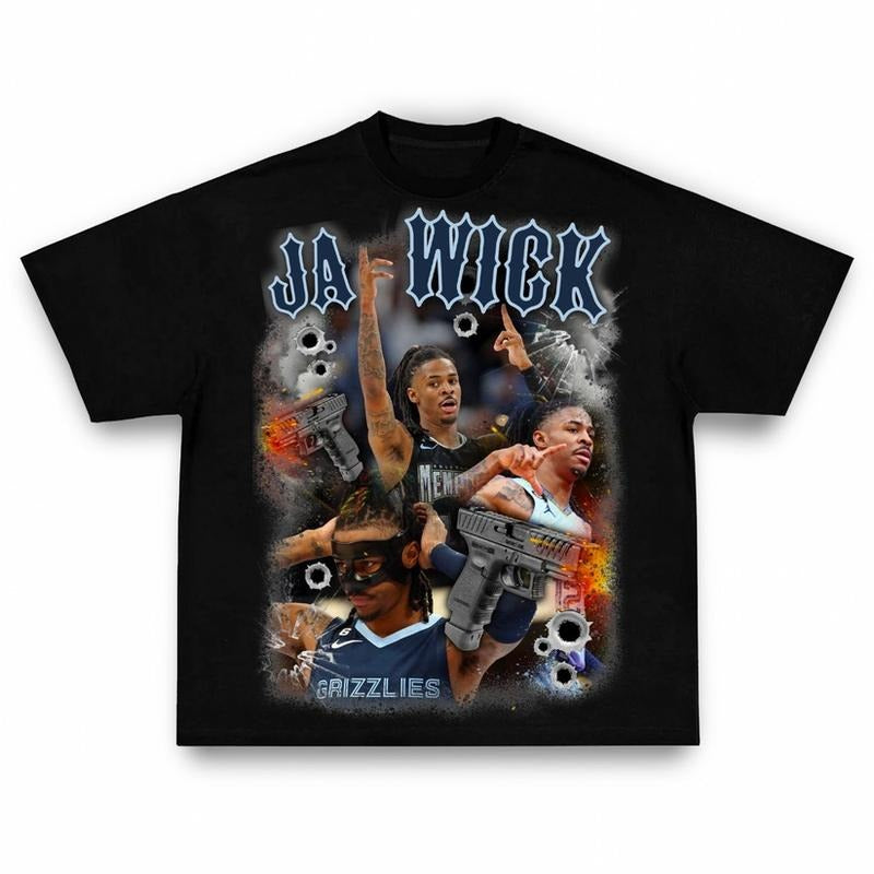 Ja Wick Graphic Tee - Streetwear Hoodie, Sweatshirt | GrindPrints.com