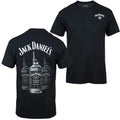 Jack D Triple Whisky Bottles Front and Back Print T-Shirt Hoodie, Sweatshirt | GrindPrints.com