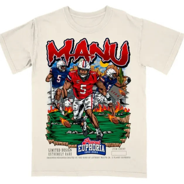 Jacob Manu Tee for Men - Soft and Comfortable Shirt - Menswear - Graphic T-Shirt Hoodie, Sweatshirt | GrindPrints.com