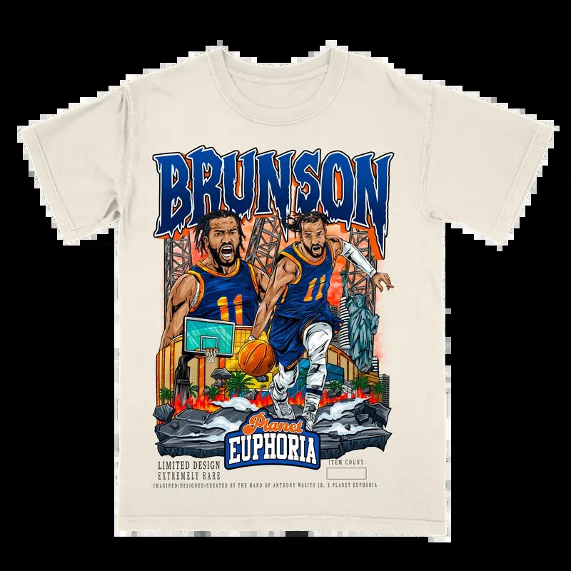 Jalen Brunson V3 Tee - Gift For Fan - Men's Casual T-shirt - Menswear Hoodie, Sweatshirt | GrindPrints.com