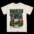 Jalen Hurts V2 Tee Gift For Fan - Men's Casual T-shirt - Menswear Hoodie, Sweatshirt | GrindPrints.com