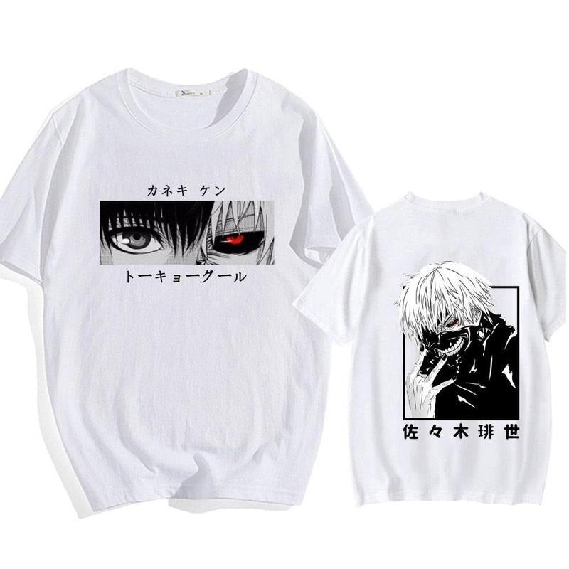 Japanese Anime Kaneki Ken T-Shirt T Ghoul, T-shirt Men Kawaii Manga Graphic Tees Fashion T-shirt DRG ,T-shirts DRG...