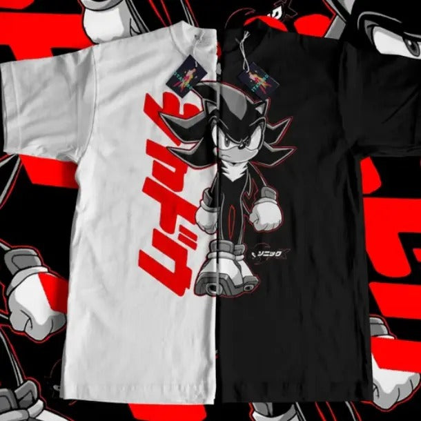 Japanese Hedgehog Shirt Sonic Adventure Vintage Gothic Grunge Y2k Emo Scene Amity Affliction Clothes Streetwear T-Shirts, Hoodie, Sweatshirt
