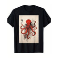Japanese traditional Japanese calligraphy octopus T-shirt Made in USA Hoodie, Sweatshirt | GrindPrints.com