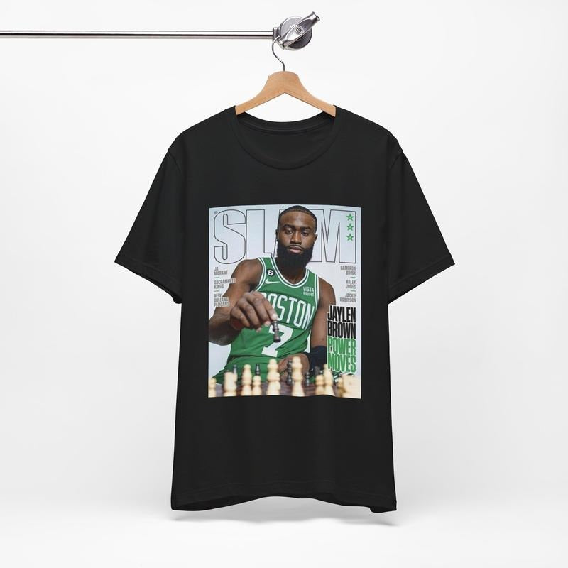 Jaylen Brown Slam Basketball T-Shirt, Boston Clothes Finals Gift, Gift For Fan Hoodie, Sweatshirt | GrindPrints.com