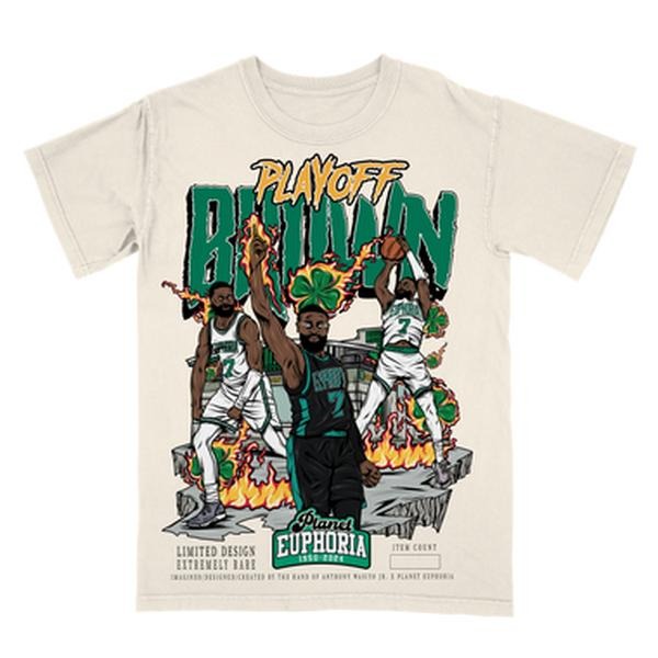Jaylen Brown V2 Tee Hoodie, Sweatshirt | GrindPrints.com