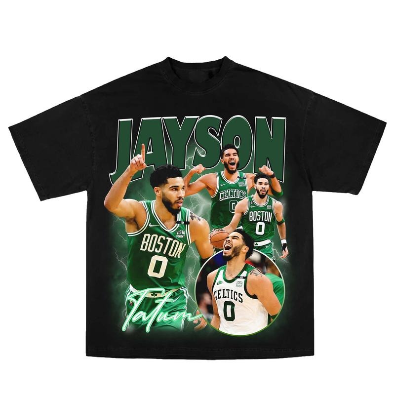 Jayson Tatum T-Shirt, 100% Cotton Unisex Shirt, Gift For Fan Hoodie, Sweatshirt | GrindPrints.com