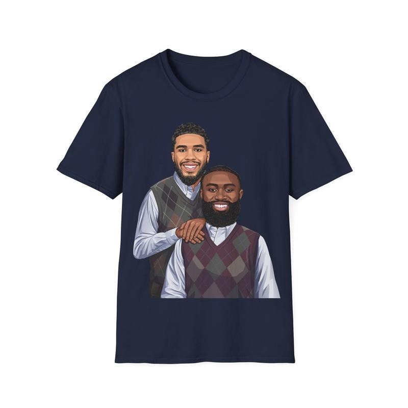 Jayson Tatum X Jaylen Brown Step Brothers T-Shirt, Finals Boston T-Shirt, Gift For Fan Hoodie, Sweatshirt | GrindPrints.com