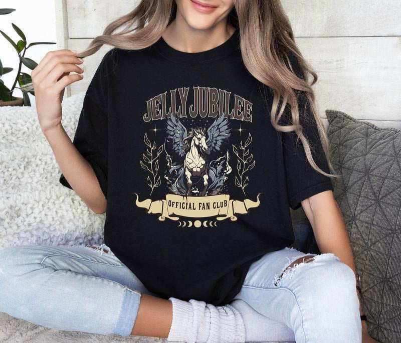 Jelly Jubilee Crescent City T-Shirt, Bryce Quinlan Merch, Crescent City SJM Shirt, Jelly Jubilee Fan Club Gift Hoodie,...