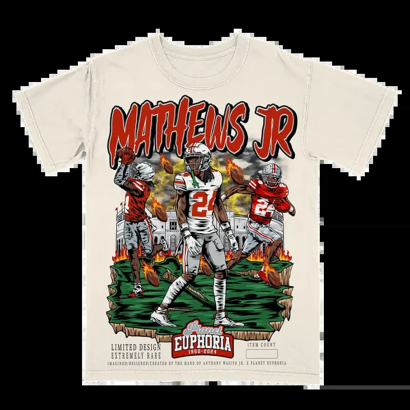 Jermaine Matthews Jr. Tee for Men - Soft and Comfortable Shirt - Menswear - Graphic T-Shirt Hoodie, Sweatshirt