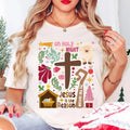 Jesus Christmas Sweatshirt, True story Tee, Oh Holy Night Hoodie, Christian Christmas T-shirt, Jesus is the reason Gift...