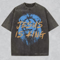 Jesus Is King Christian Shirt Faith Streetwear Unisex Comfort Colors Tee Religious Gift for Him or Her Bible Verse Tshirt...