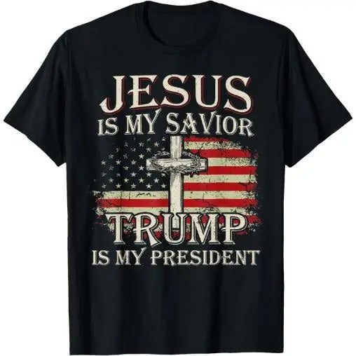 Jesus Is My Savior Trump Is My President American Flag Made USAstyle{N002}2 T-Shirts, Hoodie, Sweatshirt
