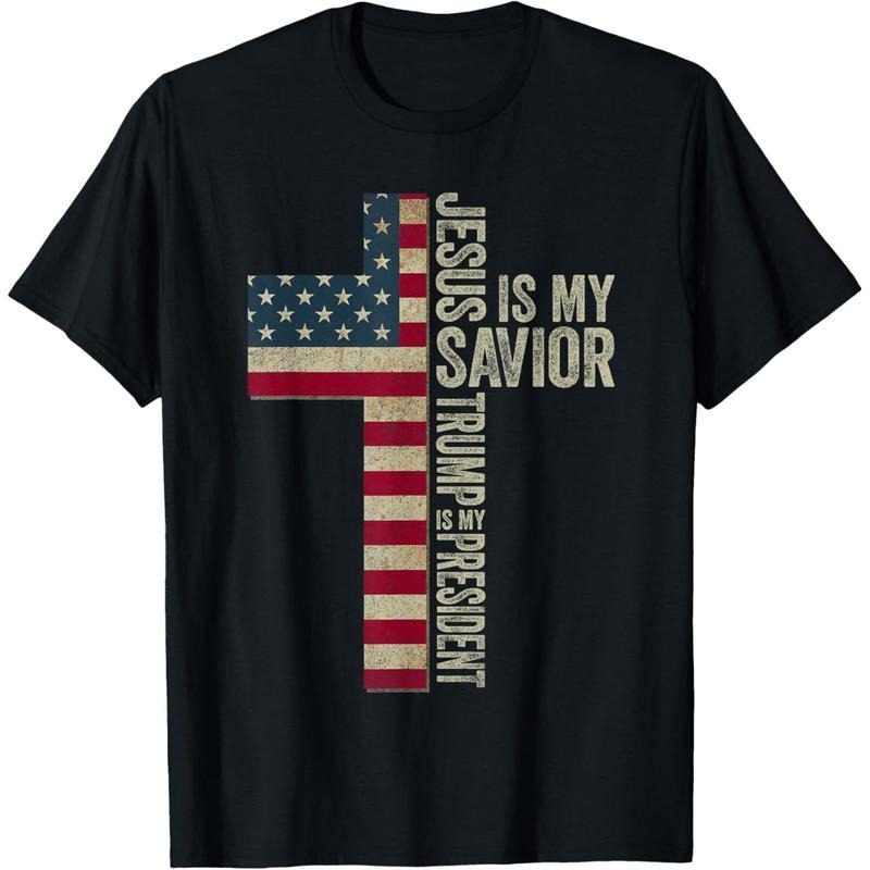 Jesus Is My Savior Trump Is My President Trump 2024 MAGA Made Usa T-Shirts, Hoodie, Sweatshirt