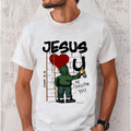 Jesus Loves You He Died for You T-Shirt Pure Cotton Casual Style Crew Neck Short Sleeve T-Shirt Tops Trendy for Unisex...