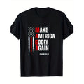 Jesus Make America Godly Again American Patriot Christian T-Shirt- g 180g cotton, printed T-shirt made in usa Hoodie,...
