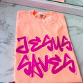 Jesus Saves Front and Back Print Comfy Colors Long or Short Sleeve Graphic Tee Unisex Screen Printed T-Shirt Womenswear...