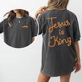 Jesus is King Shirt Comfort Colors, Bible Verse Unhinged Unisex T-Shirt, Spiritual Gifts, Christian Apparel Hoodie,...