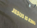 Jesus is King Unisex Chocolate Brown T-shirt Hoodie, Sweatshirt | GrindPrints.com