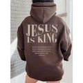 Jesus is king sweatshirt Jesus hoodie Christian merch streetwear shirt | GrindPrints.com