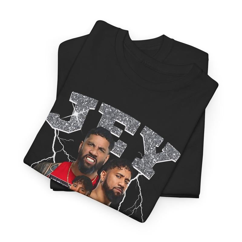 Jey Music Vintage T-shirt, Trendy T-shirt For Fan Cotton Fabric Hoodie, Sweatshirt | GrindPrints.com