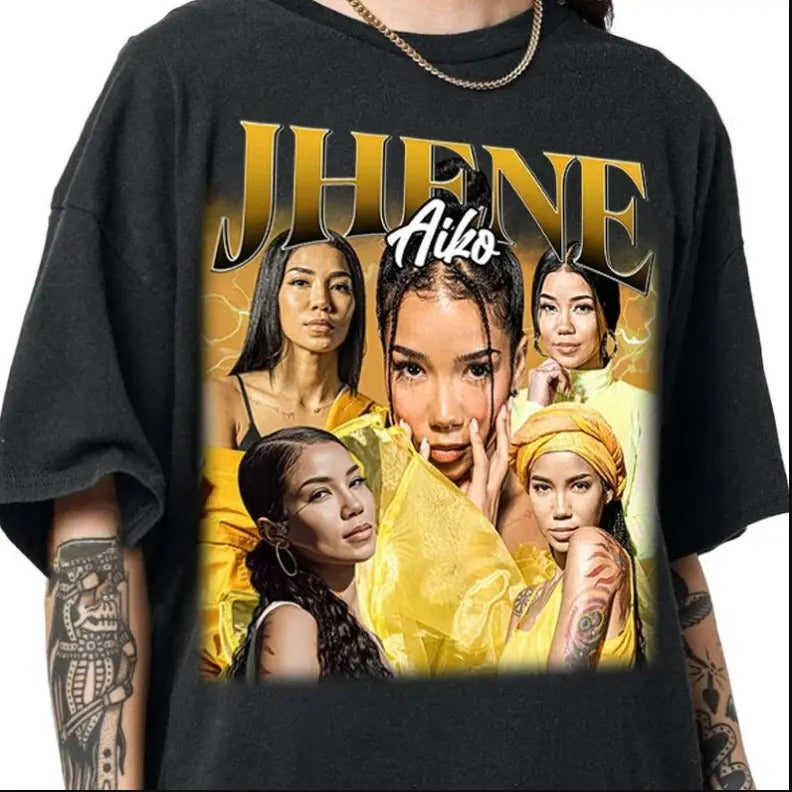 Jhene Aiko T-Shirt, Gift For Fan Shirt Hoodie, Sweatshirt | GrindPrints.com