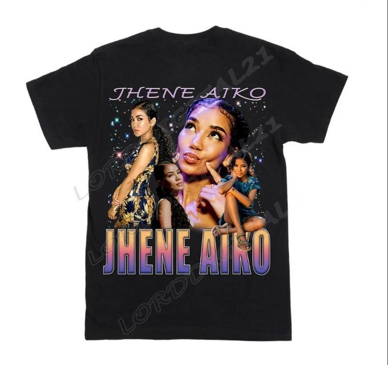 Jhene Aiko T-Shirt, Gift Shirt, Jhene Fans Shirt Hoodie, Sweatshirt | GrindPrints.com