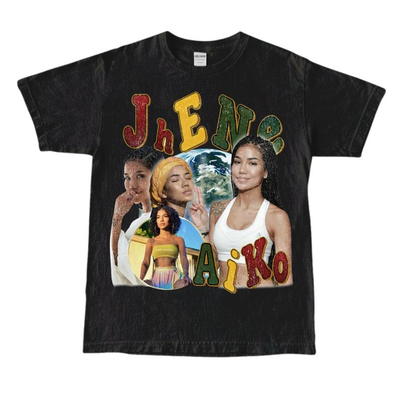 Jhene Aiko Top Short Sleeve Streetwear T-Shirts, Hoodie, Sweatshirt