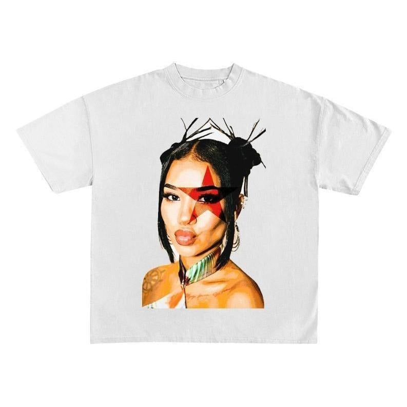 Jhene Rap Shirt - Unisex Heavy Cotton Tee, Gildan 5000, Classic Fit, 100% Cotton Hoodie, Sweatshirt | GrindPrints.com