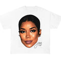 Jhenee Big Facee White Tee, Jhene T-Shirt Hoodie, Sweatshirt | GrindPrints.com