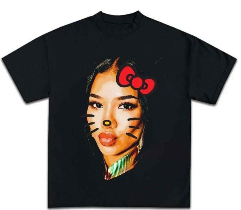 Jheneee KKitty Shirt Hoodie, Sweatshirt | GrindPrints.com