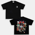 Jijayra 2 Anime Double Printed Vintage Oversized Tee Unisex Anime Manga Heavy Cotton T-shirt, Anime Lover, Top Hoodie,...