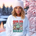 Jingle Bell Rockin' Crewneck Sweatshirt T-Shirts, Hoodie | GrindPrints.com