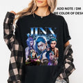 Jinx Arcane Shirt League Legends Anime Lol Shirt T-Shirts, Hoodie, Sweatshirt