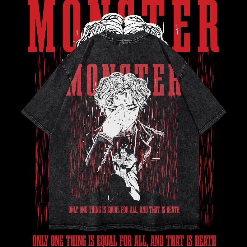 Johan Heavy Dyenomite Mineral Wash Anime Streetwear & Gym Cotton Menswear T-Shirts, Hoodie, Sweatshirt