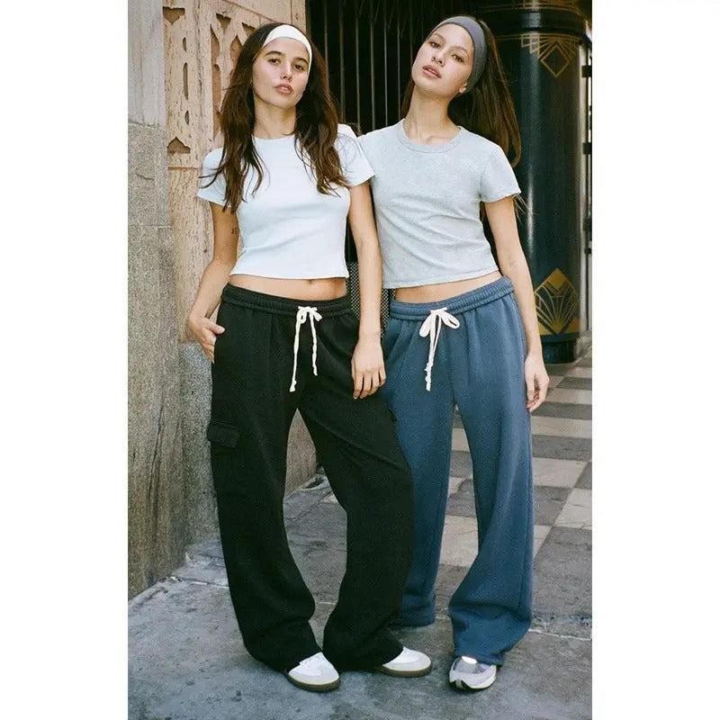 John Galt Women's Black Anastasia Cargo Sweatpants T-Shirts, Hoodie, Sweatshirt | GrindPrints.com