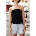 John Galt Women's Black Babydoll Tube Top T-Shirts, Hoodie, Sweatshirt | GrindPrints.com
