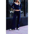 John Galt Women's Blue Rosa Wide Leg Sweatpants T-Shirts, Hoodie, Sweatshirt | GrindPrints.com