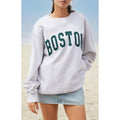 John Galt Women's Boston Erica Crew Neck Sweatshirt T-Shirts, Hoodie | GrindPrints.com