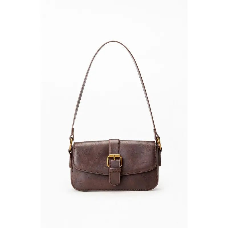 John Galt Women's Brown Buckle Shoulder Bagstyle{n002}2 T-Shirts, Hoodie, Sweatshirt | GrindPrints.com