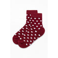 John Galt Women's Burgundy Heart Socks T-Shirts, Hoodie, Sweatshirt | GrindPrints.com
