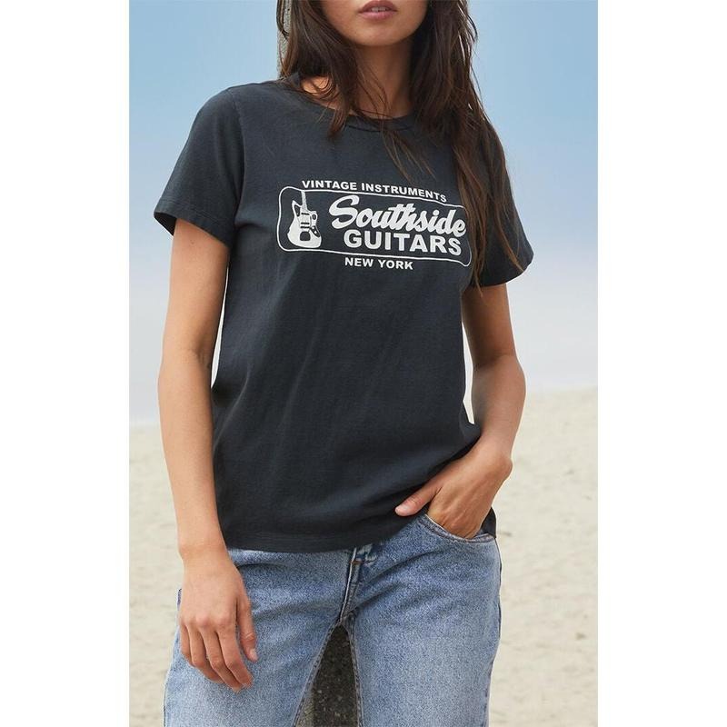 John Galt Women's Chloe Southside Guitars NY T-Shirt - Multicolor Hoodie, Sweatshirt | GrindPrints.com