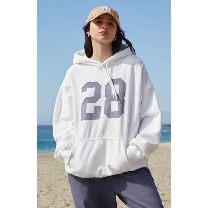 John Galt Women's Christy 28 Oversized Hoodie T-Shirts, Sweatshirt | GrindPrints.com
