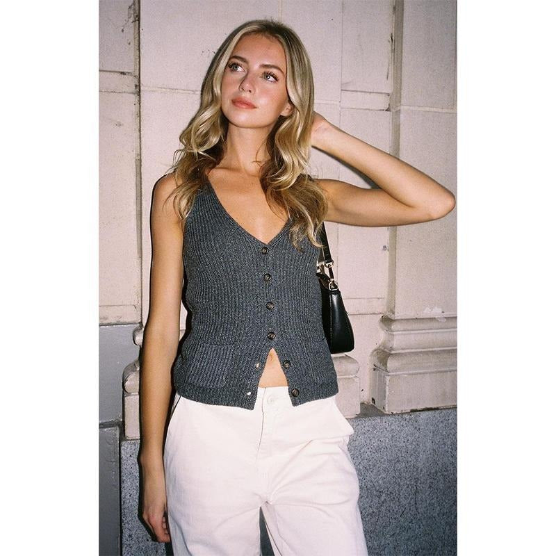 John Galt Women's Dark Gray Sweater Vest T-Shirts, Hoodie, Sweatshirt | GrindPrints.com