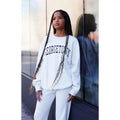 John Galt Women's Erica Georgetown Crew Neck Sweatshirt T-Shirts, Hoodie | GrindPrints.com