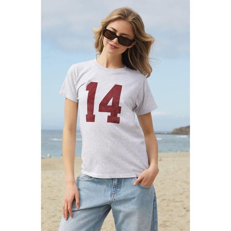 John Galt Women's Gray 14 T-Shirt - Multicolor Hoodie, Sweatshirt | GrindPrints.com