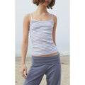 John Galt Grey & Navy Skylar Striped Tank Top T-Shirts, Hoodie, Sweatshirt