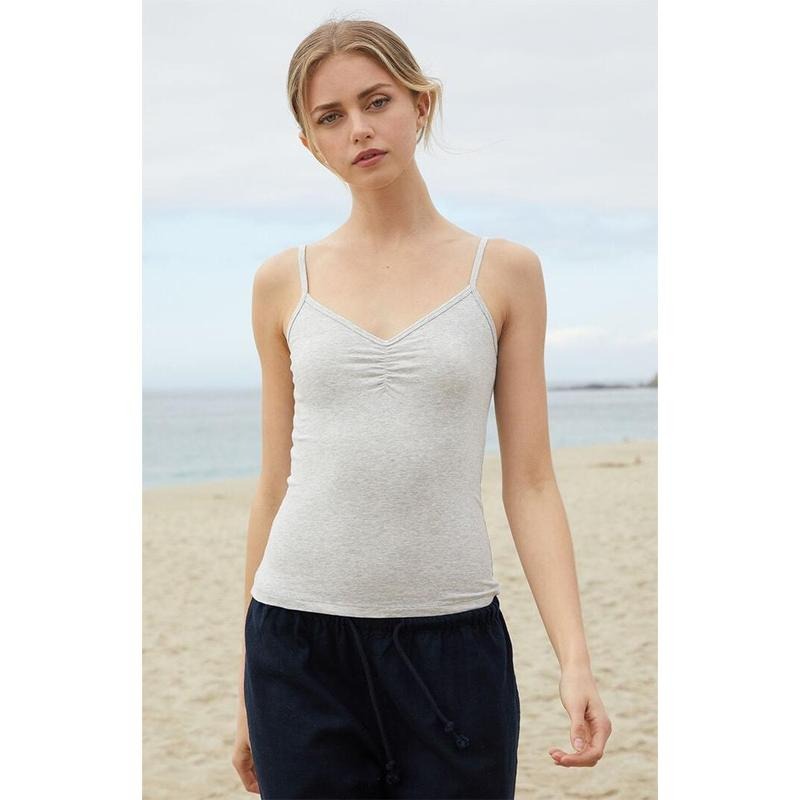 John Galt Women's Heather Grey Archie Tank Top T-Shirts, Hoodie, Sweatshirt | GrindPrints.com