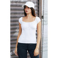 John Galt Light Gray Casey Ruched Top T-Shirts, Hoodie, Sweatshirt