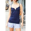 John Galt Women's Navy Button Tank Top T-Shirts, Hoodie, Sweatshirt | GrindPrints.com
